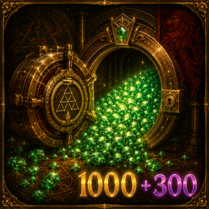 1000 Smaragd (+300 bonusz)