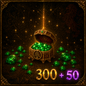 300 Smaragd (+50 Bonusz)