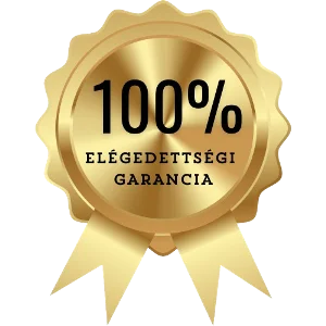 100% elégedettségi garancia